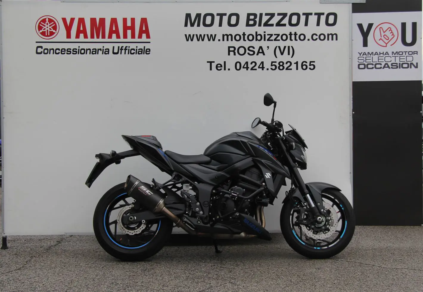 Suzuki GSX S 750 nero ABS usata disponibile a VI