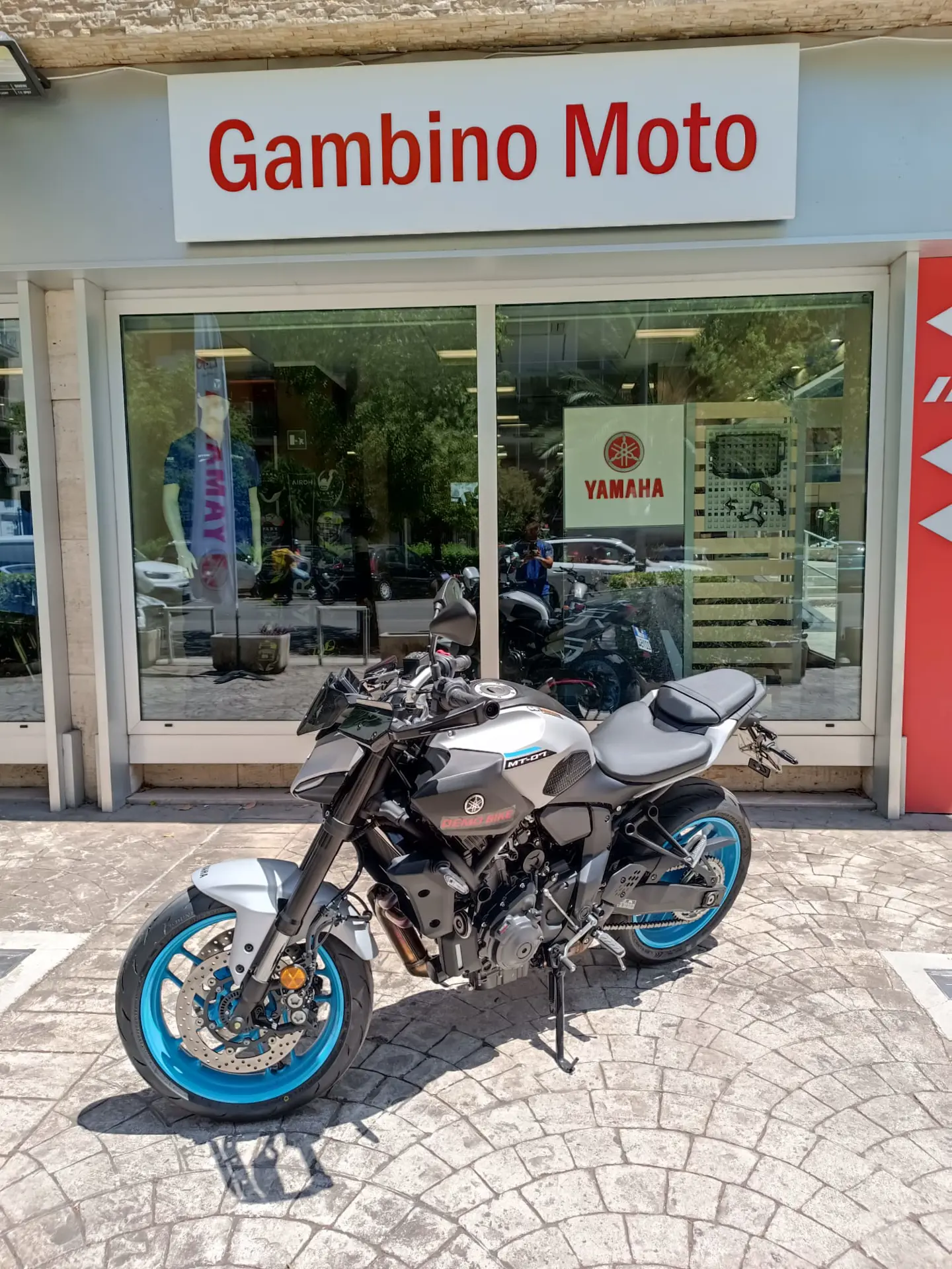 Palermo Yamaha Concessionari Yamaha MT-07 Grigia ABS Usata