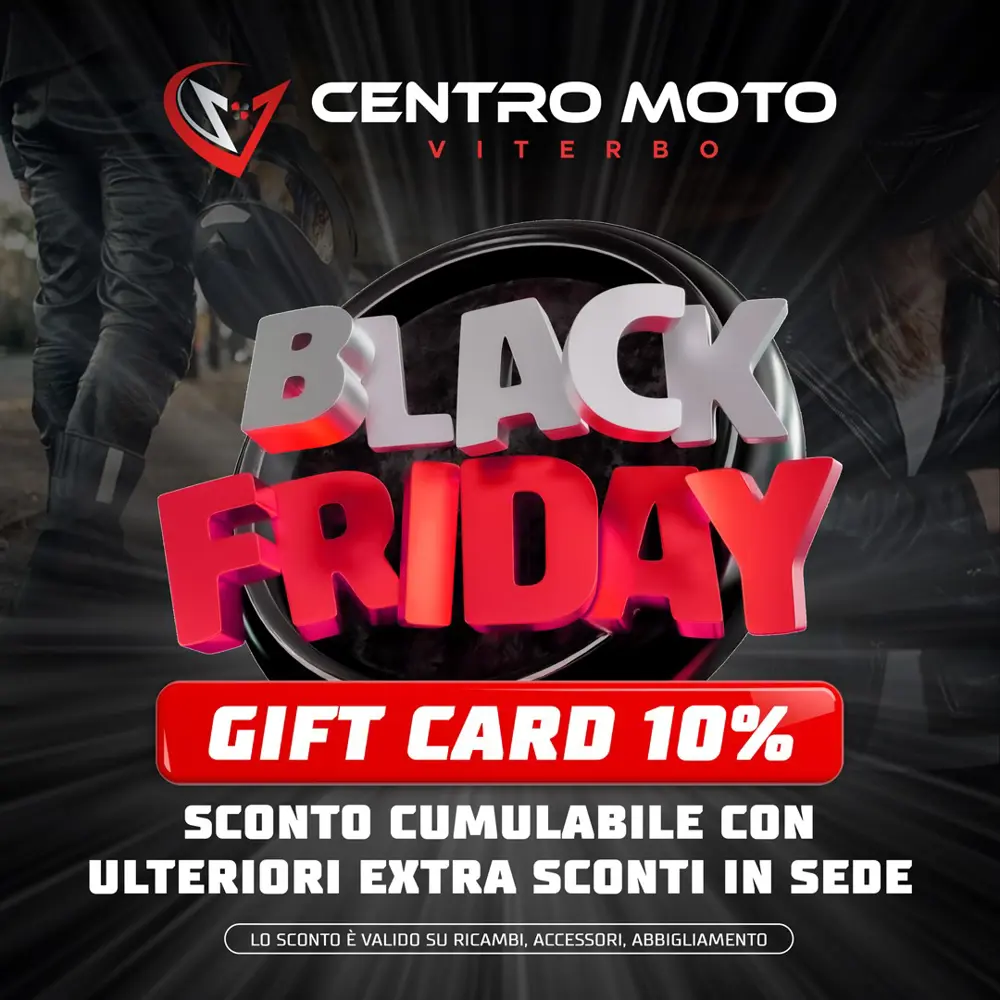 E' arrivato il black friday Centromoto