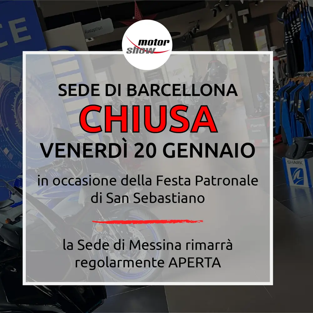 CHIUSURA - 20 GENNAIO