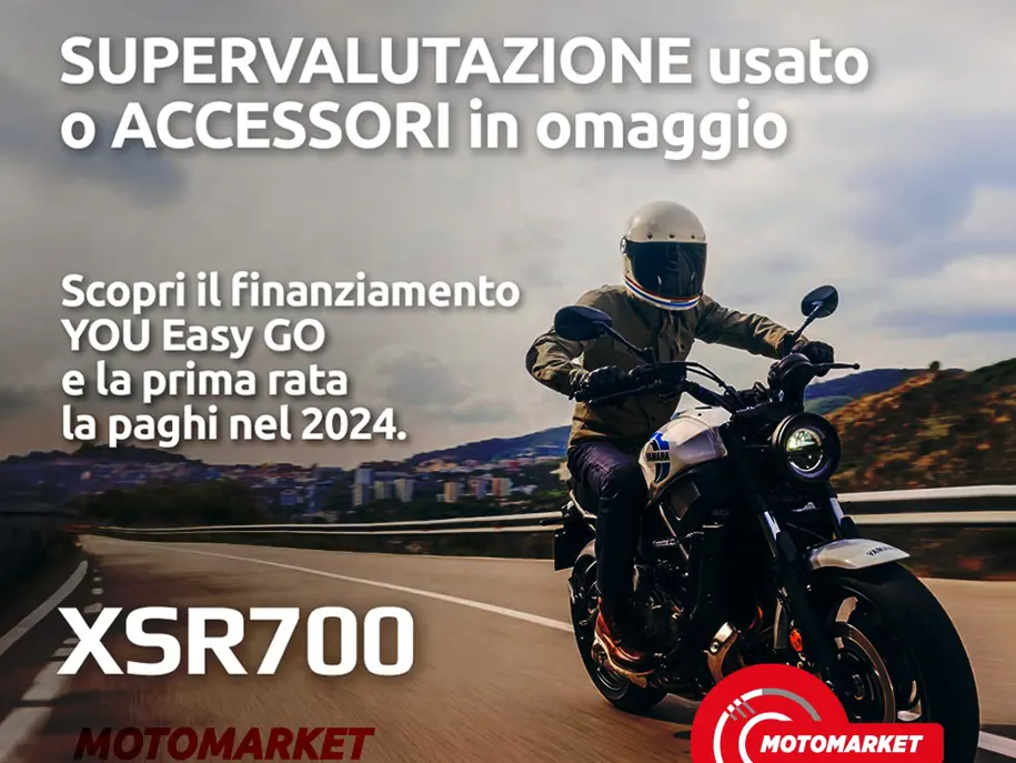 Super Valutazione Usato o Accessori in omaggio XSR 700