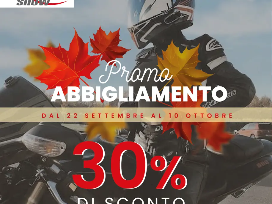 PROMO ABBIGLIAMENTO - Sconto del 30%