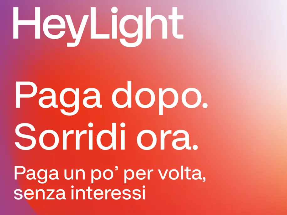 COMODE RATE MENSILI con HEYLight