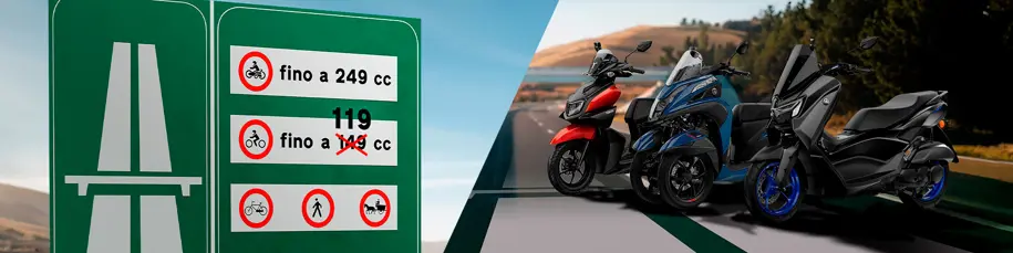 La Nuova Legge sui 125cc in Autostrada