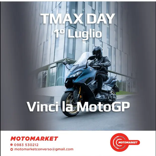 T-Max Day 1° luglio