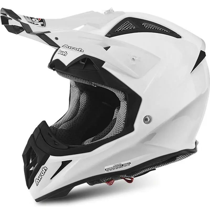 CASCO CROSS ENDURO AIROH AVIATOR 2.2 WHITE GLOSS Yamaha - TECNOMOTO