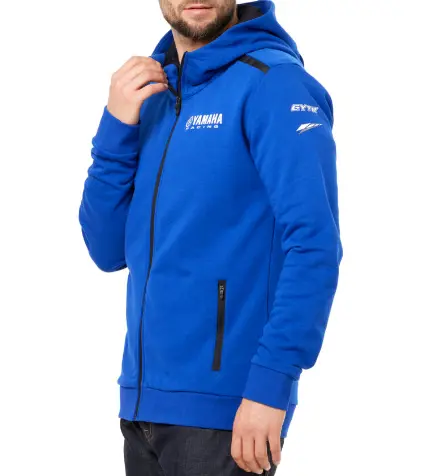 Felpa originale yamaha con cappuccio Paddock Blu Essentials donna taglia M  colore Blu