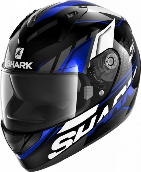 Casco Integrale Shark Ridill 1.2 Phaz Nero Blu Bianco