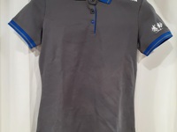 T-shirt Polo  - Yamaha Fundamentals - donna - size S - Grey/Blu