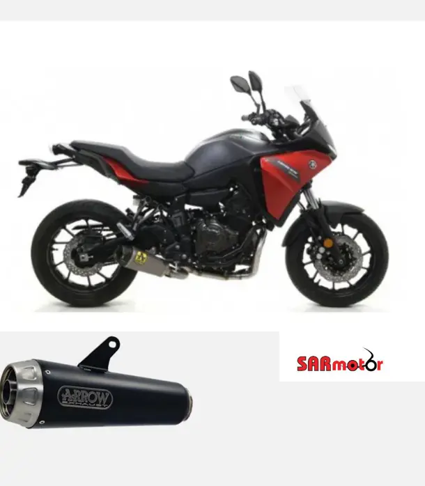 arrow-terminale-pro-race-nichrom-dark-71156prn-per-yamaha-tracer-700-2021-2024
