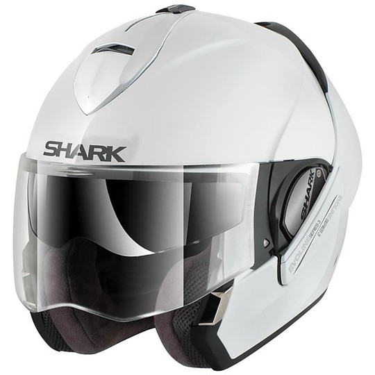 Casco moto Modulare Apribile Shark EVOLINE 3 Bianco Yamaha - TERZIMOTOR SNC