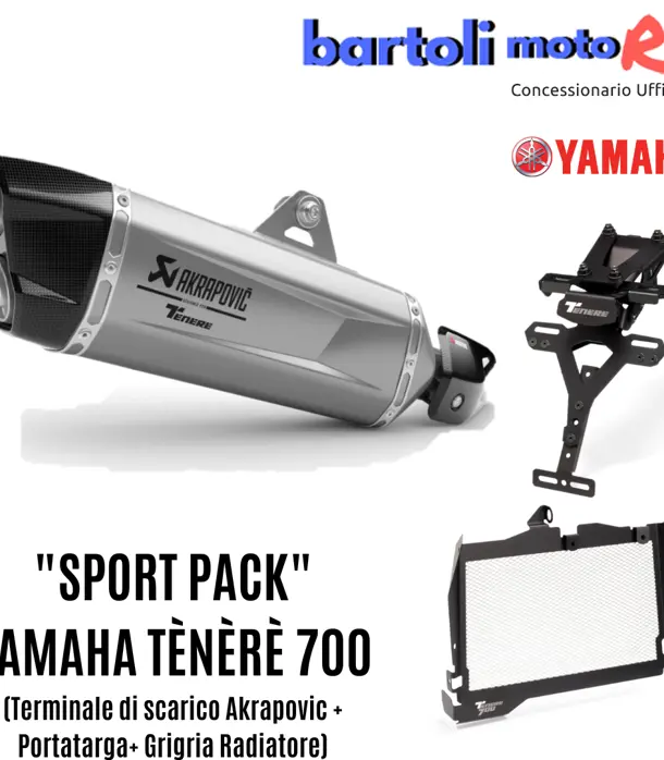 sport-pack-akrapovic-portatarga-griglia-rad-yamaha-tènèrè-700-2021-2022